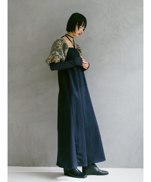 sahara（サハラ）の「Jacquard Bud Sleeve Dress/ジャガードバド