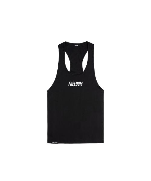 FREEDOM(フリーダム)の「フリーダムロゴスリーブレス(ブラック)(Tシャツ/カットソー・メンズ・その他・XX-LARGE/LARGE/X-LARGE)」の2枚目の写真