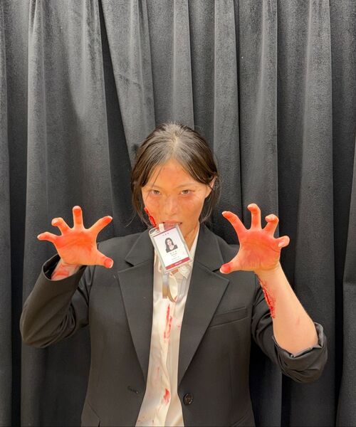 MUSINSA STANDARD WOMAN（ムシンサスタンダードウーマン）の「レディースベーシックブレザー[ブラック]（テーラードジャケット・レディース・その他・SMALL/MEDIUM/LARGE/X-LARGE/X-SMALL）」の12枚目の写真