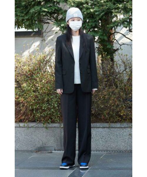 MUSINSA STANDARD WOMAN（ムシンサスタンダードウーマン）の「レディースベーシックブレザー[ブラック]（テーラードジャケット・レディース・その他・SMALL/MEDIUM/LARGE/X-LARGE/X-SMALL）」の19枚目の写真