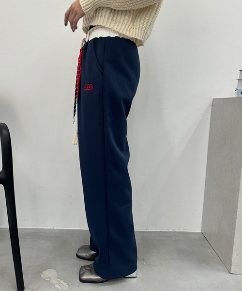 SEN TOKYO(セントーキョー)の「ウエストコード付きイージーパンツ(スウェットパンツ・レディース・ネイビー/グレー/ブラック・SMALL/MEDIUM)」の16枚目の写真