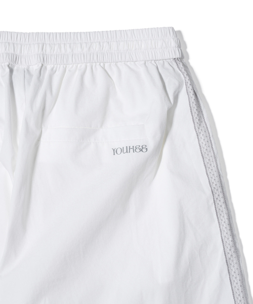 YOUHEE（ユヒ）の「RUFFLE DETAILED BANDING PANTS WHITE（スウェットパンツ・レディース・その他・FREE）」の4枚目の写真