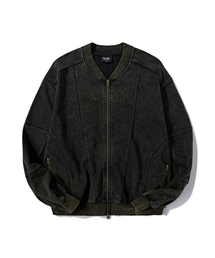 Verdnt（バーダント）の「2WAY Cut Line Vintage Pigment Sweatshirt [Black]（その他アウター）」