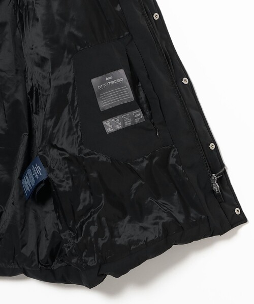 HERNO(ヘルノ)の「【HERNO / 2レイヤー フーデッド ダウンジャケット】(ダウンジャケット/コート・メンズ・ブラック/ブラウン・50/46/48/52)」の4枚目の写真