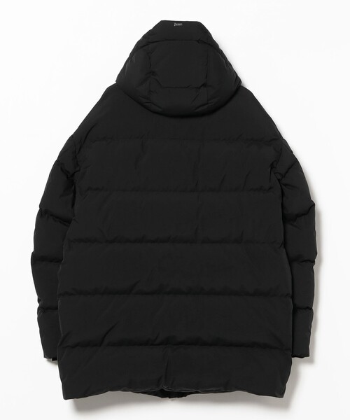 HERNO(ヘルノ)の「【HERNO / 2レイヤー フーデッド ダウンジャケット】(ダウンジャケット/コート・メンズ・ブラック/ブラウン・50/46/48/52)」の5枚目の写真