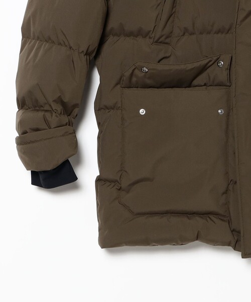 HERNO(ヘルノ)の「【HERNO / 2レイヤー フーデッド ダウンジャケット】(ダウンジャケット/コート・メンズ・ブラック/ブラウン・50/46/48/52)」の11枚目の写真