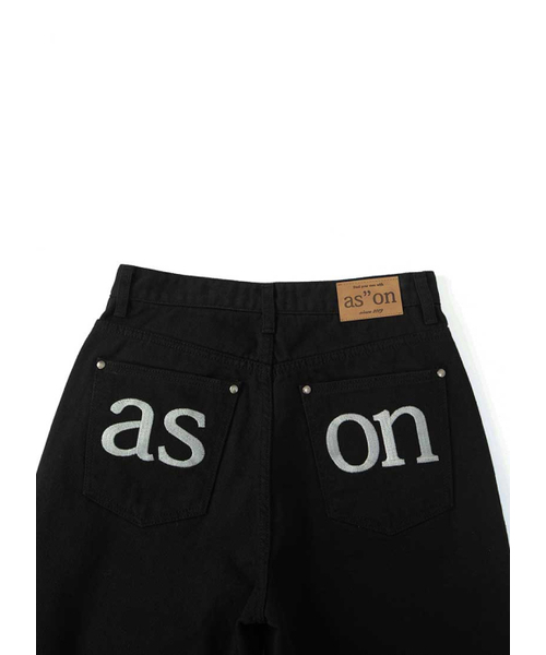 ASON(アズオン)の「SMOG WIDE PANTS / BLACK(その他パンツ・レディース・その他・MEDIUM/SMALL/LARGE)」の6枚目の写真