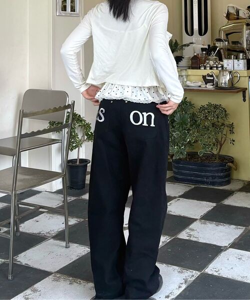 ASON(アズオン)の「SMOG WIDE PANTS / BLACK(その他パンツ・レディース・その他・MEDIUM/SMALL/LARGE)」の15枚目の写真