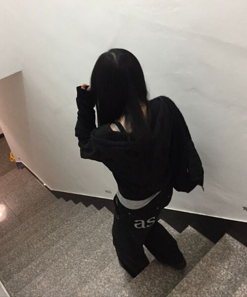 ASON(アズオン)の「SMOG WIDE PANTS / BLACK(その他パンツ・レディース・その他・MEDIUM/SMALL/LARGE)」の17枚目の写真