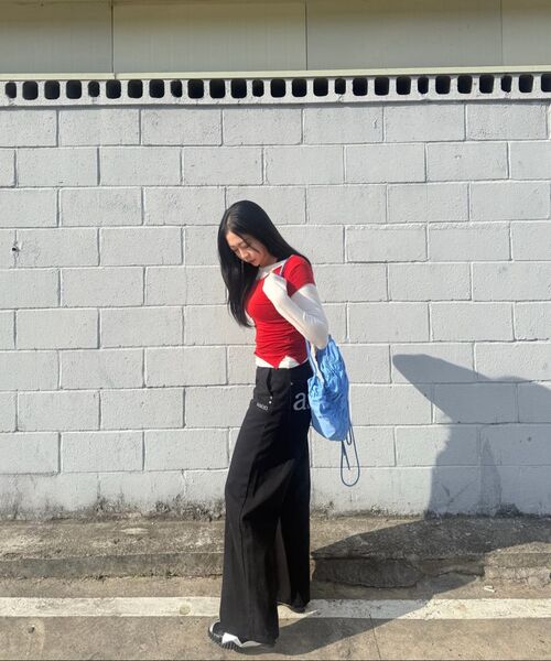 ASON(アズオン)の「SMOG WIDE PANTS / BLACK(その他パンツ・レディース・その他・MEDIUM/SMALL/LARGE)」の21枚目の写真