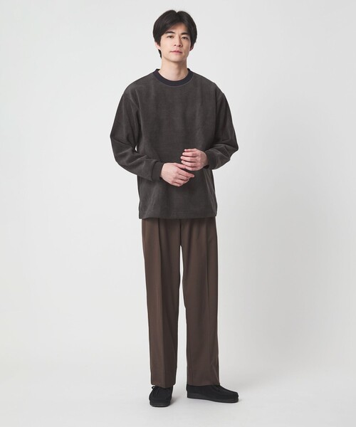 green label relaxing（グリーンレーベルリラクシング）の「モール カノコ クルーネック カットソー（Tシャツ/カットソー・メンズ・ライトグレー/ダークグレー/ターコイズブルー系/ダークオレンジ・M/S/XL/L）」の13枚目の写真