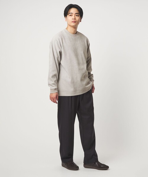 green label relaxing（グリーンレーベルリラクシング）の「モール カノコ クルーネック カットソー（Tシャツ/カットソー・メンズ・ライトグレー/ダークグレー/ターコイズブルー系/ダークオレンジ・M/S/XL/L）」の14枚目の写真