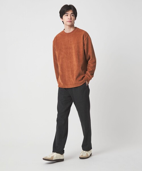 green label relaxing（グリーンレーベルリラクシング）の「モール カノコ クルーネック カットソー（Tシャツ/カットソー・メンズ・ライトグレー/ダークグレー/ターコイズブルー系/ダークオレンジ・M/S/XL/L）」の15枚目の写真