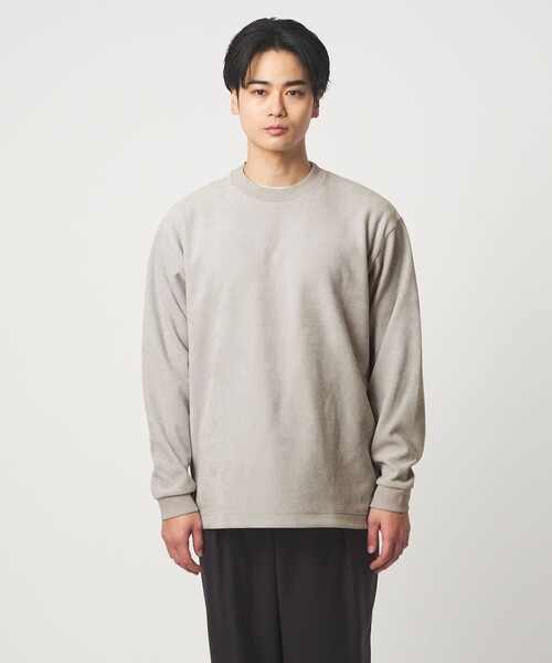 モール カノコ クルーネック カットソー（Tシャツ/カットソー）｜green