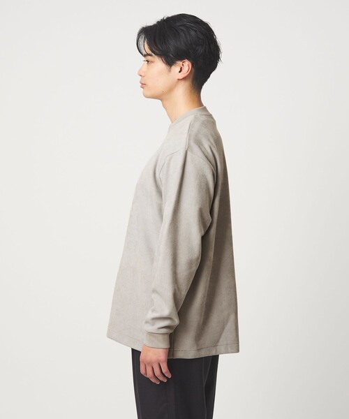 green label relaxing（グリーンレーベルリラクシング）の「モール カノコ クルーネック カットソー（Tシャツ/カットソー・メンズ・ライトグレー/ダークグレー/ターコイズブルー系/ダークオレンジ・M/S/XL/L）」の18枚目の写真