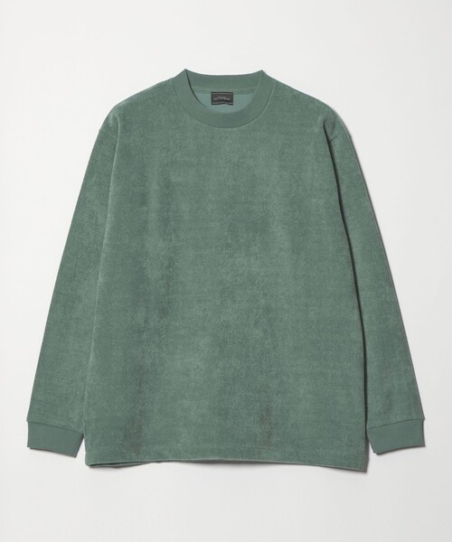 green label relaxing（グリーンレーベルリラクシング）の「モール カノコ クルーネック カットソー（Tシャツ/カットソー・メンズ・ライトグレー/ダークグレー/ターコイズブルー系/ダークオレンジ・M/S/XL/L）」の6枚目の写真