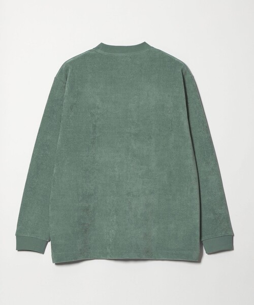 green label relaxing（グリーンレーベルリラクシング）の「モール カノコ クルーネック カットソー（Tシャツ/カットソー・メンズ・ライトグレー/ダークグレー/ターコイズブルー系/ダークオレンジ・M/S/XL/L）」の7枚目の写真
