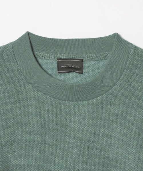 green label relaxing（グリーンレーベルリラクシング）の「モール カノコ クルーネック カットソー（Tシャツ/カットソー・メンズ・ライトグレー/ダークグレー/ターコイズブルー系/ダークオレンジ・M/S/XL/L）」の8枚目の写真