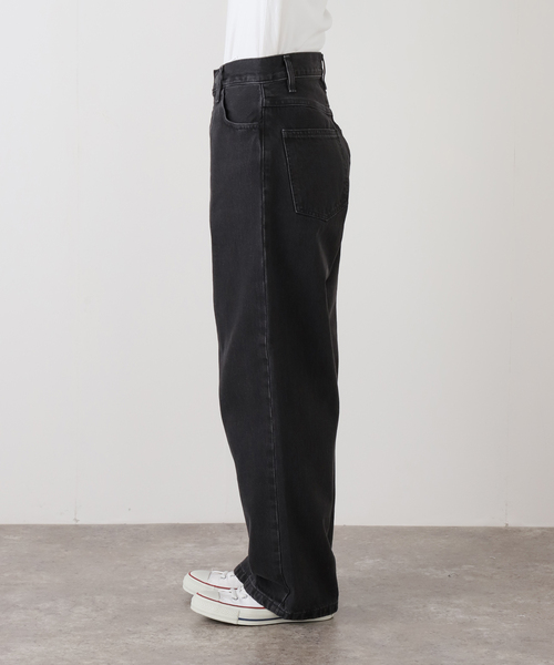 Carhartt WIP(カーハートダブリューアイピー)の「CARHARTT WIP / カーハート ダブリューアイピー WBRANDON PANT(デニムパンツ・レディース・ブラック・24)」の4枚目の写真
