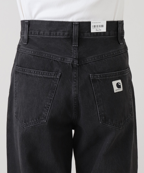 Carhartt WIP(カーハートダブリューアイピー)の「CARHARTT WIP / カーハート ダブリューアイピー WBRANDON PANT(デニムパンツ・レディース・ブラック・24)」の8枚目の写真