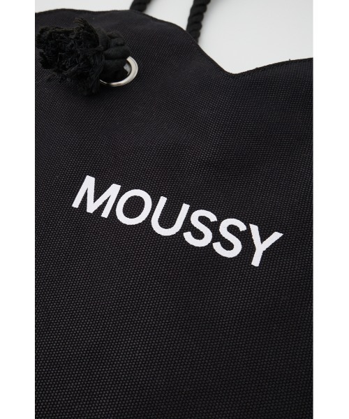 MOUSSY（マウジー）の「【EC限定】SOUVENIR HEART SHOPPER バッグ（トートバッグ・レディース・ホワイト/ブラック・FREE）」の7枚目の写真