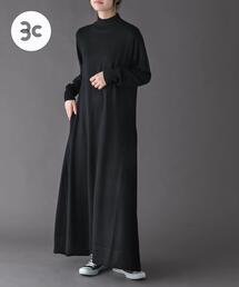 FORK&SPOON | FORK&SPOON ハイネックフレアニットワンピース(ワンピース)