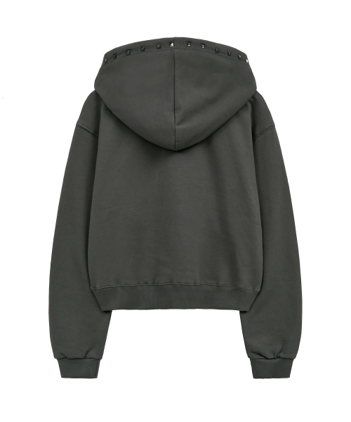 Midnight Move(ミッドナイトムーブ)の「like hood (dark grey)(パーカー・レディース・その他・FREE)」の4枚目の写真