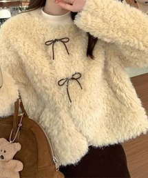 CADBURY | ﾌﾟｰﾄﾞﾙﾓｺﾓｺｼｮｰﾄｼﾞｬｹｯﾄ(その他アウター)