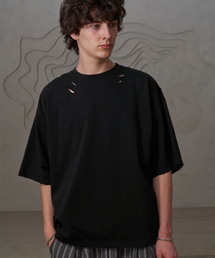 TENER（テネル）の「Muji Nam.Nyeo Rescue T (Black)（Tシャツ/カットソー）」