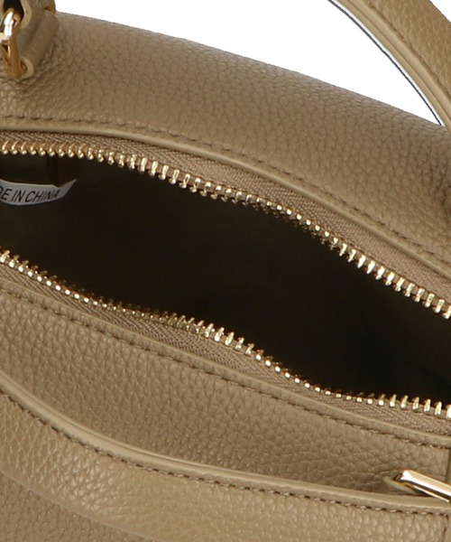 31 Sons de mode（トランテアン　ソン　ドゥ　モード）の「ゴールドロゴモチーフハンドバッグ（ハンドバッグ・レディース・ブラウン/グリーン/ブラック・ﾌﾘ-）」の6枚目の写真