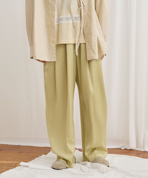 fig Ｌondon（フィグロンドン）の「●com pants（スラックス・レディース・パープル/ピンク/イエロー・FREE）」の2枚目の写真