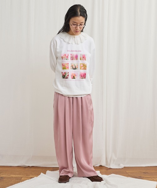 fig Ｌondon（フィグロンドン）の「●com pants（スラックス・レディース・パープル/ピンク/イエロー・FREE）」の22枚目の写真