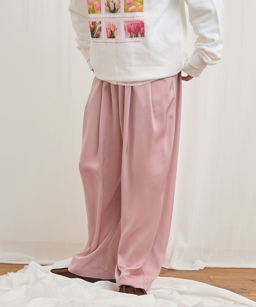 fig Ｌondon（フィグロンドン）の「●com pants（スラックス・レディース・パープル/ピンク/イエロー・FREE）」の17枚目の写真