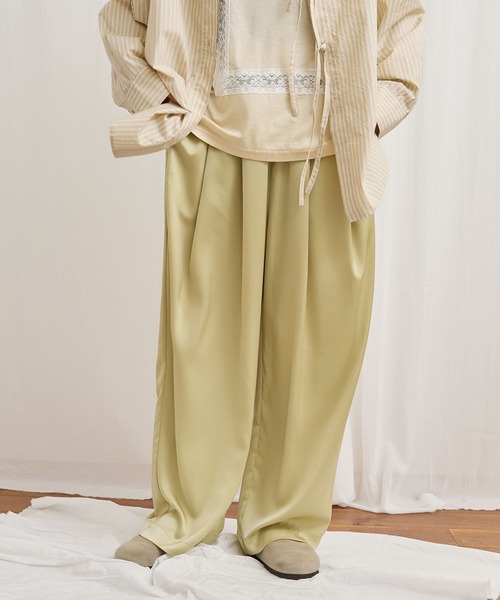fig Ｌondon（フィグロンドン）の「●com pants（スラックス・レディース・パープル/ピンク/イエロー・FREE）」の12枚目の写真