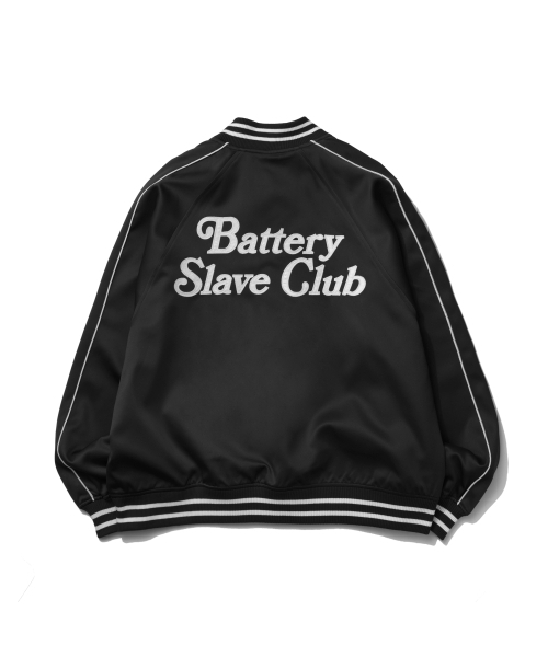 EXTRAORDINARY(エクストラオーディナリー)の「B.S.C SOUVENIR SATIN JACKET BLACK(スタジャン・メンズ・その他・X-LARGE/MEDIUM/LARGE)」の5枚目の写真