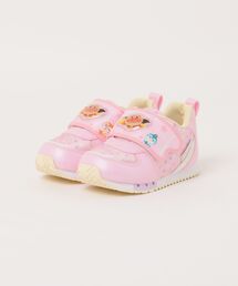 ASBee（アスビー）の「アンパンマン キッズ シューズ 子供靴 スニーカー ワンベルト AP C184 ピンク（スニーカー）」