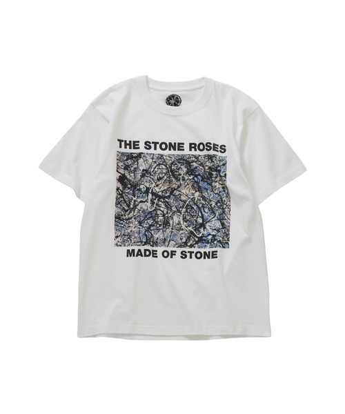 bonjour records（ボンジュールレコーズ）の「The Stone Roses/ザ・ストーン・ローゼス for bonjour records Official T-shirt（Tシャツ/カットソー・メンズ・オフホワイト/ホワイト系その他2/ホワイト系その他4/レッド系その他2/ホワイト/ホワイト系その他/ホワイト系その他3/スミクロ/キナリ/ブルー系その他5/ピンク系その他2/グリーン系その他・M/XL/L）」の5枚目の写真