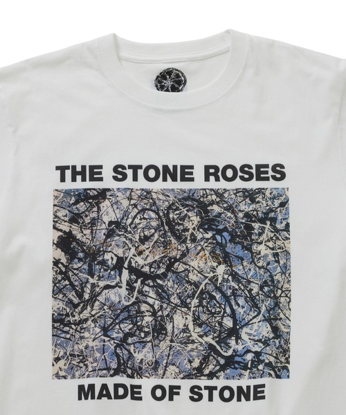bonjour records（ボンジュールレコーズ）の「The Stone Roses/ザ・ストーン・ローゼス for bonjour records Official T-shirt（Tシャツ/カットソー・メンズ・オフホワイト/ホワイト系その他2/ホワイト系その他4/レッド系その他2/ホワイト/ホワイト系その他/ホワイト系その他3/スミクロ/キナリ/ブルー系その他5/ピンク系その他2/グリーン系その他・M/XL/L）」の16枚目の写真