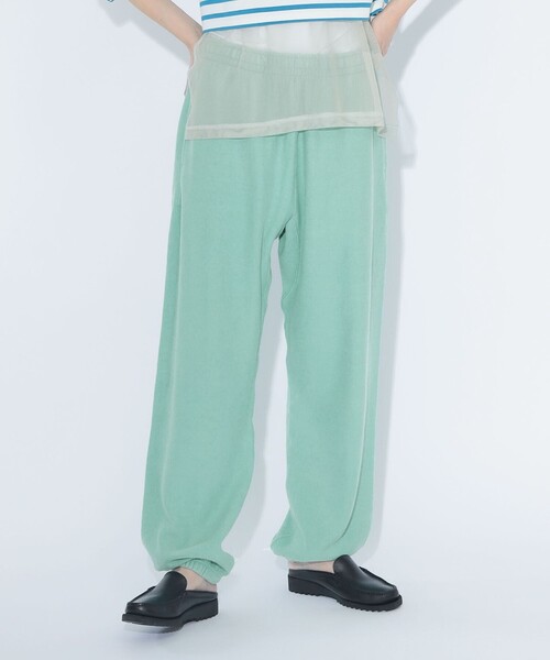 maturely(マチュアリー)の「【別注】Healthknit × maturely / トンプキンス スウェット パンツ(スウェットパンツ・レディース・ロイヤルブルー/パープル・SMALL/MEDIUM)」の2枚目の写真