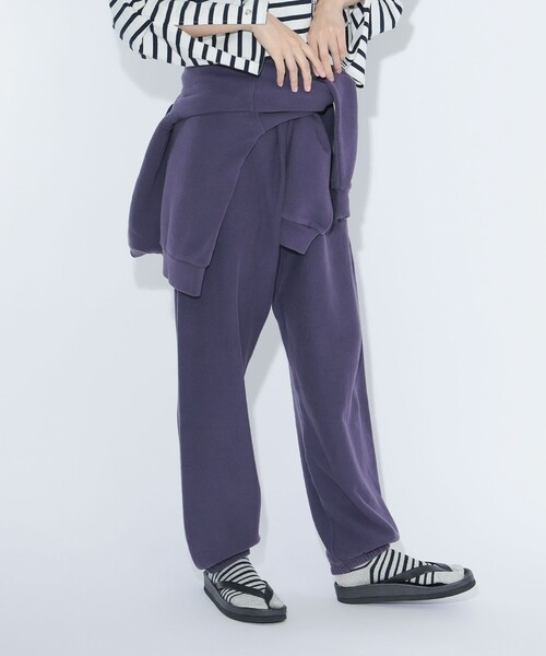 maturely(マチュアリー)の「【別注】Healthknit × maturely / トンプキンス スウェット パンツ(スウェットパンツ・レディース・ロイヤルブルー/パープル・SMALL/MEDIUM)」の17枚目の写真