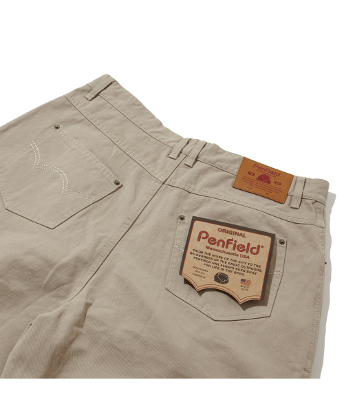 PENFIELD(ペンフィールド)の「フェイデッドコットンバミューダパンツベージュ_FR2WP40U(その他パンツ・メンズ・ベージュ・SMALL/MEDIUM/LARGE/X-LARGE)」の6枚目の写真
