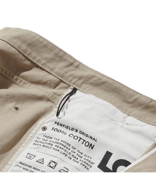 PENFIELD(ペンフィールド)の「フェイデッドコットンバミューダパンツベージュ_FR2WP40U(その他パンツ・メンズ・ベージュ・SMALL/MEDIUM/LARGE/X-LARGE)」の8枚目の写真
