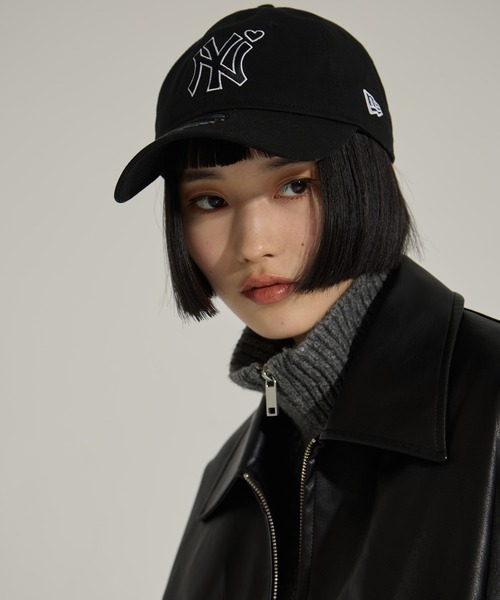 STUDIOUS x Newera Yankees Cap ブラック新品 BASICKS/ベーシックス】《STUDIOUS別注》Newera Yankees Cap