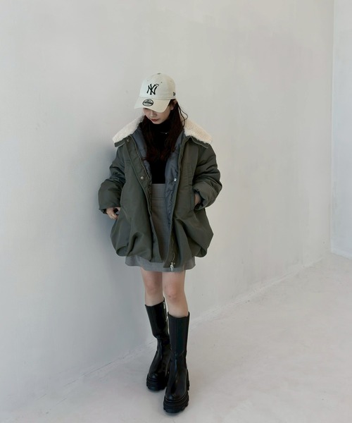 NEW ERA(ニューエラ)の「【BASICKS/ベーシックス】《STUDIOUS別注》Newera Yankees Cap/ニューエラヤンキースキャップ(キャップ・レディース・ブラック/アイボリー・FREE)」の12枚目の写真
