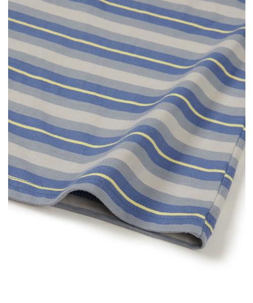 MMLG（エムエムエルジー）の「[Mmlg] MCA STRIPE LSV-T (BLUE)（Tシャツ/カットソー・レディース・その他・SMALL/MEDIUM/LARGE/X-LARGE）」の6枚目の写真