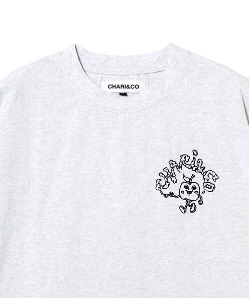 CHARI&CO(チャリアンドコー)の「CHARI&CO / xCONNIE SPOT THE DIFFERENCE TEE(Tシャツ/カットソー・メンズ・ライトグレー・S/L/M/XL)」の3枚目の写真