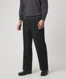 green label relaxing | TW タンブラー 2プリーツ ワイド スラックス(スラックス)