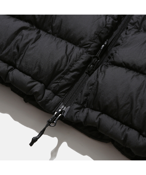 MOIF（モイフ）の「[AW25] HELIUM DOWN JACKET / SOOTY BLACK（ダウンジャケット/コート・メンズ・その他・2(M)/3(L)/1(S)）」の4枚目の写真