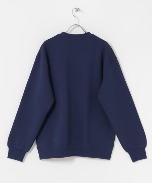 ITEMS URBANRESEARCH（アイテムズ アーバンリサーチ）の「発熱機能×裏起毛フェードトップス（スウェット・メンズ・ブラック/ネイビー/ブラウン/ボルドー・MEDIUM/LARGE）」の10枚目の写真