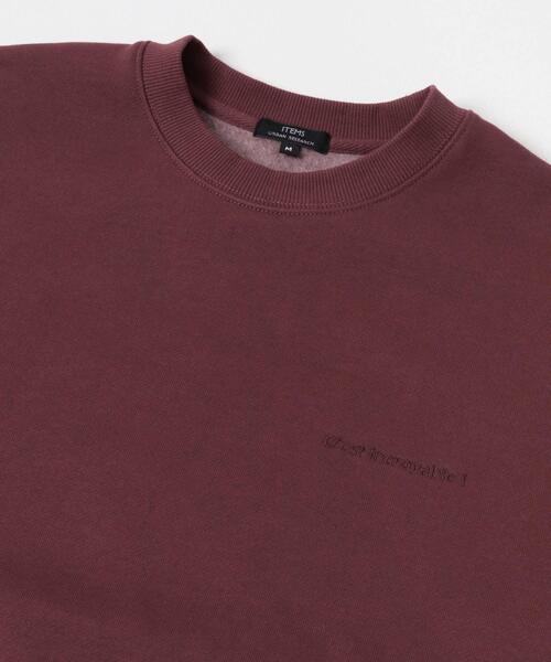 ITEMS URBANRESEARCH（アイテムズ アーバンリサーチ）の「発熱機能×裏起毛フェードトップス（スウェット・メンズ・ブラック/ネイビー/ブラウン/ボルドー・MEDIUM/LARGE）」の17枚目の写真